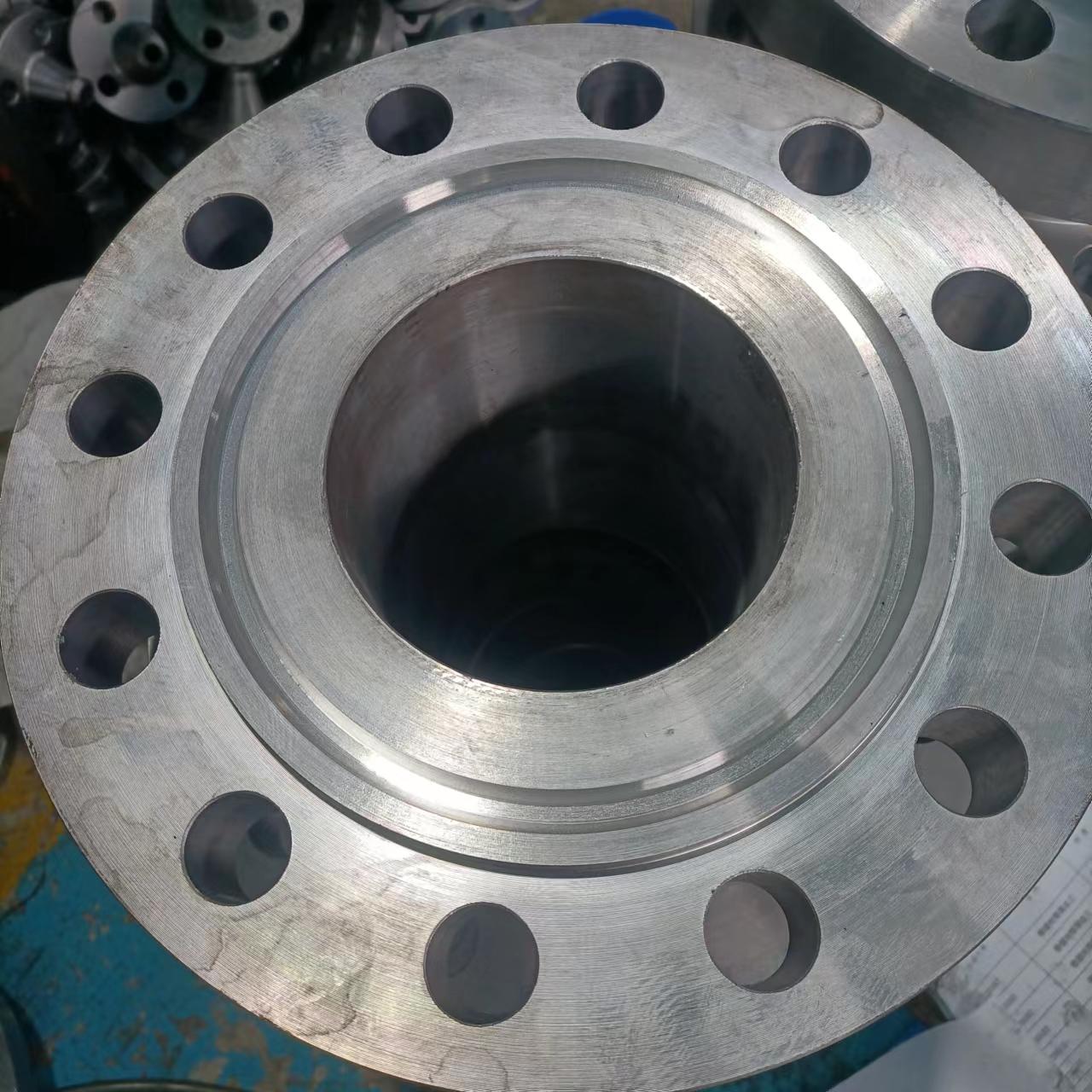 WN RJ ring connection face with neck butt welding flange 16mnIII forging American standard and national standard