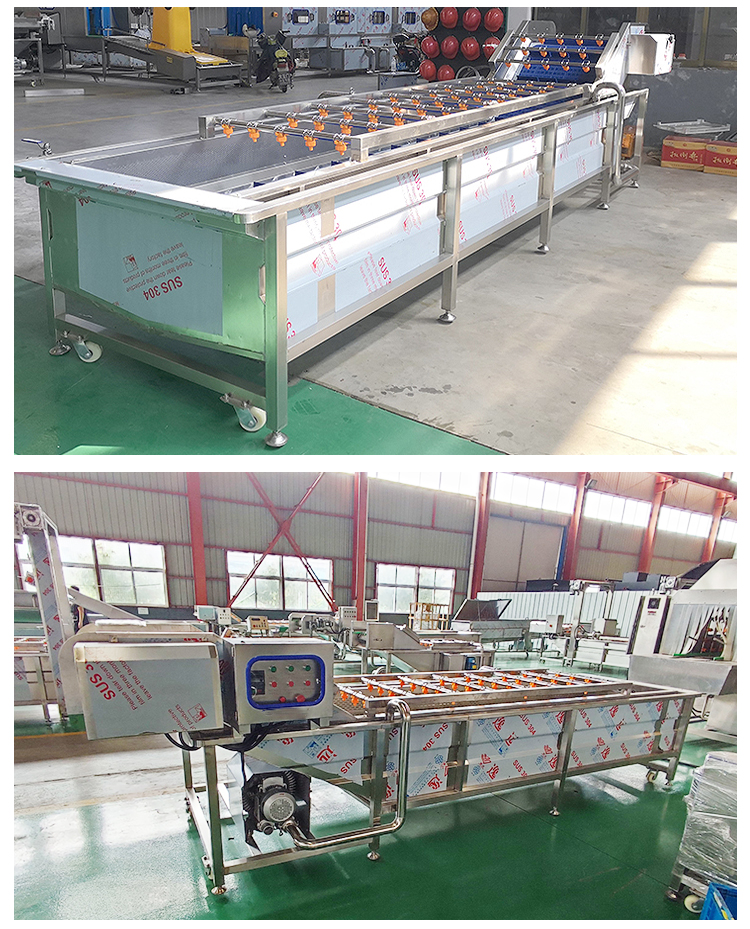 Fully automatic vegetable cleaning and processing equipment, fruit and vegetable deep processing pre-treatment equipment, and completion machinery