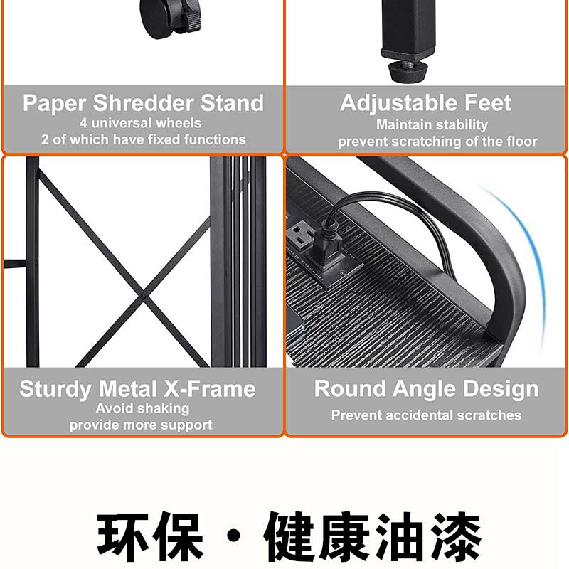 Office mobile computer host rack desktop rack multi-layer chassis rack floor printer storage rack