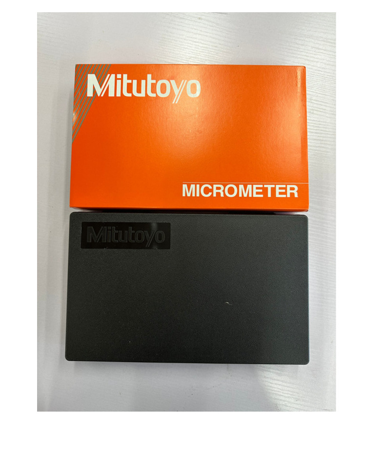 Mitutoyo Mitsubishi lever micrometer 510-122 510-121, Japan, high-precision 0-25mm/0-50mm