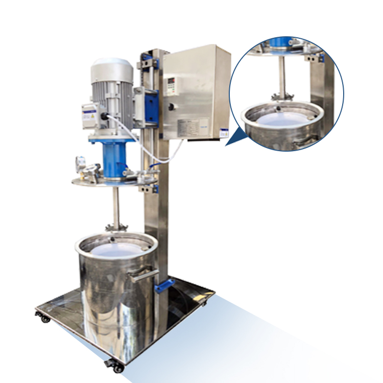 Darui Yi Direct Supply Laboratory Disperser Manufacturer Direct Delivery Hydraulic Lift Vacuum Mixer