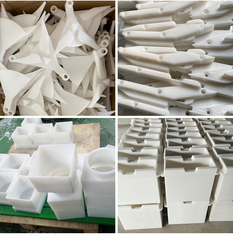 Yibang polyethylene processing parts, PE parts, PP plastic shaped parts, customized according to drawings