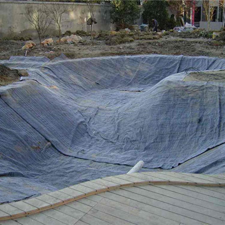 Guangxi Natural Sodium Based Bentonite Waterproof Blanket Garbage Landfill Landscape Lakework Lake GCL Bentonite Pad