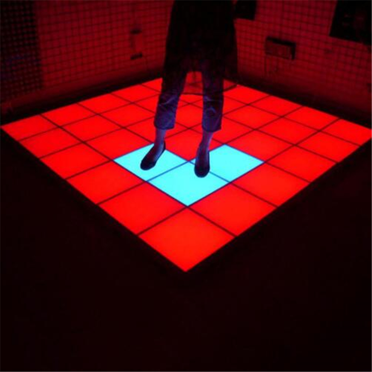 LED Floor Tile Light Outdoor Large Piano Footstep Gravity Sensing Floor Scenic Area Square Music Interaction Qianyi