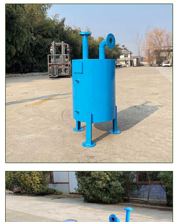 Small biogas desulfurization equipment positive and negative pressure protection system, supporting equipment for exhaust gas desulfurization and dust collector