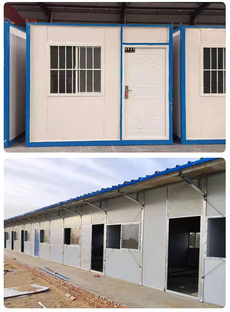 Gonghongshengdi Colored Steel Activity Board House, Rock Wool Fireproof Second Floor Temporary Building, Support Customized Nationwide Shipping