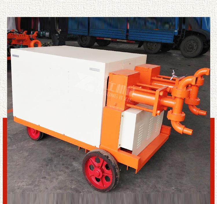 Road crack leakage prevention grouting machine, double cylinder, double liquid pump, hydraulic grouting pump, tunnel bridge cement grouting machine