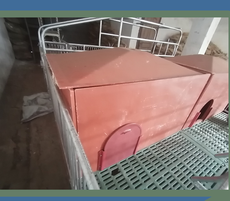 Pig breeding equipment, pig production bed, sow production bed, single body sow production bed, gathering place