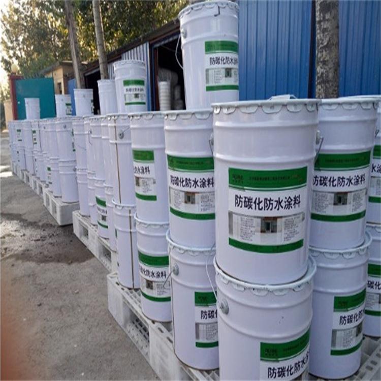 Concrete carbonization resistant waterproof coating, cement acid alkali resistant anti-corrosion concrete surface layer, flat color protective agent