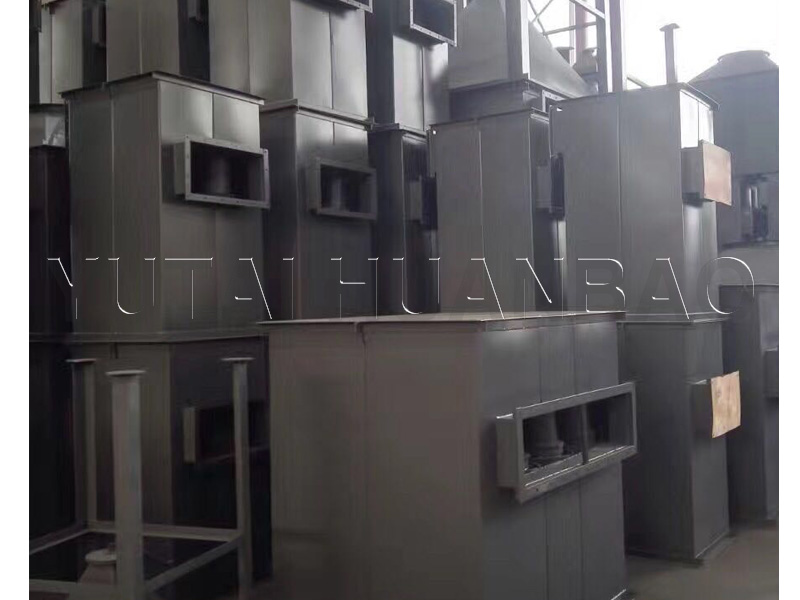 Ceramic multi tube cyclone dust collector, cast iron, cyclone suitable for high-temperature flue gas in boilers