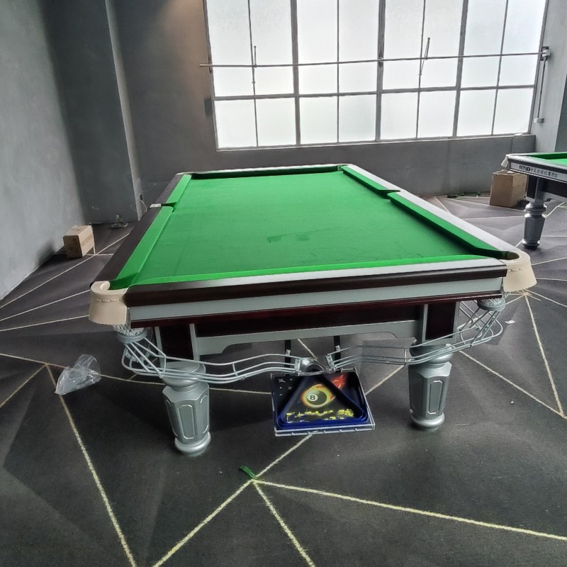 Chinese and American Billiards Table, Billiards Room Special Billiards Table, Black Eight, Chinese Style Steel Storage Table, Customized by Manufacturers