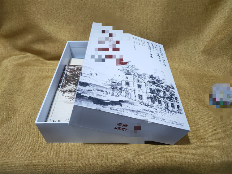 Color printing packaging anniversary available gift box printing handicraft box can be customized