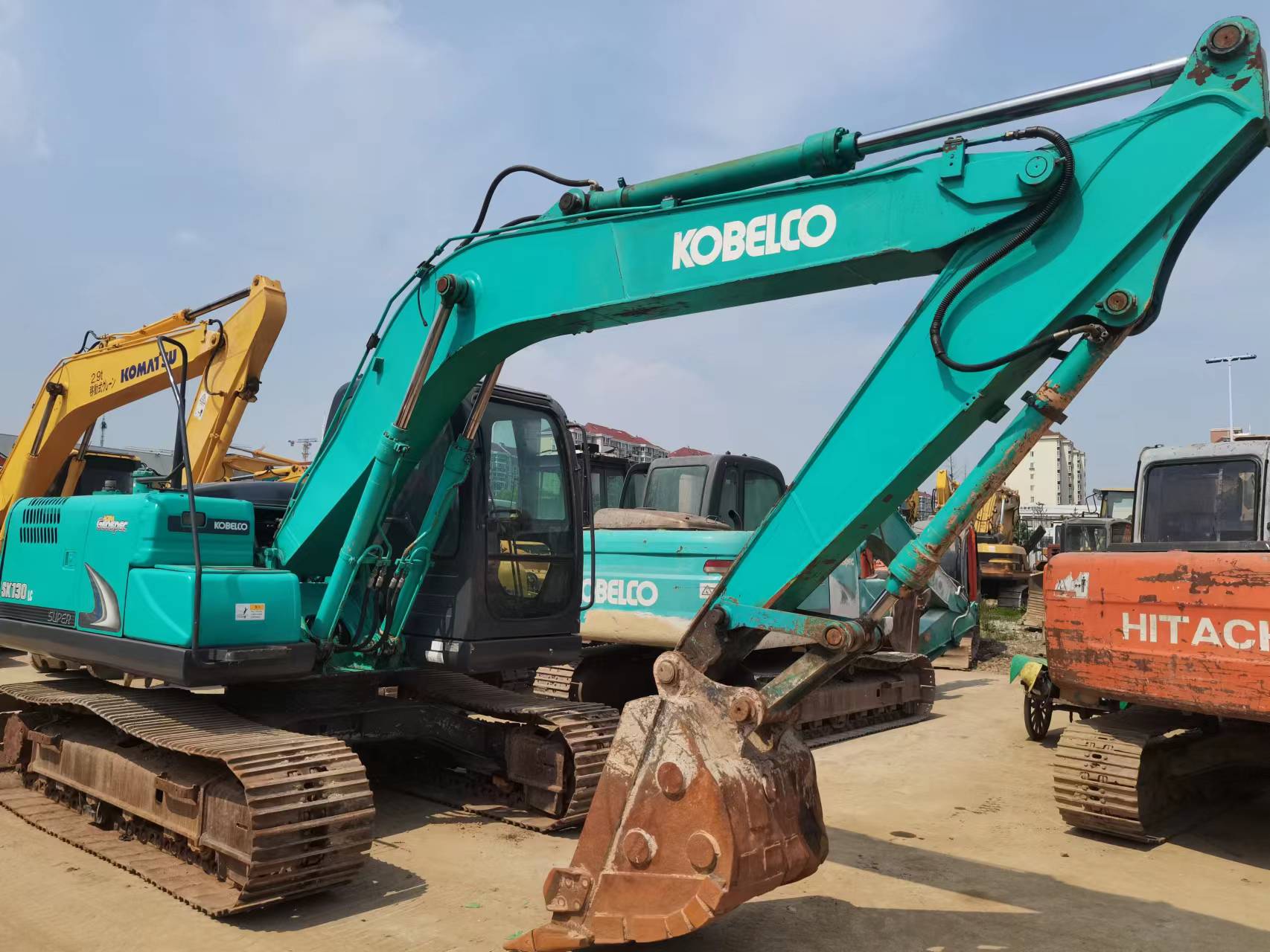 Direct sale of second-hand Shensteel 130-8 excavator construction engineering trench machine, simple and convenient operation, customizable