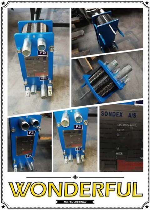 Tengbao Plate Rubber Pad Detachable Plate Heat Exchanger Unit Direct Connection Heating Unit Water Heating Board Replacement Customization