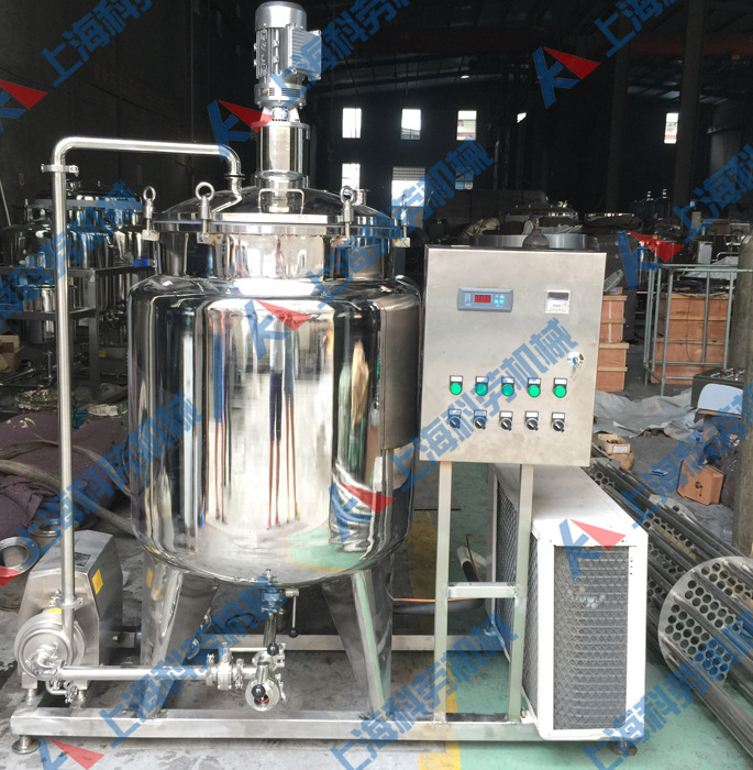 Yogurt fermentation tank, liquid strain sterilization tank, milk bar fermentation tank with refrigeration function