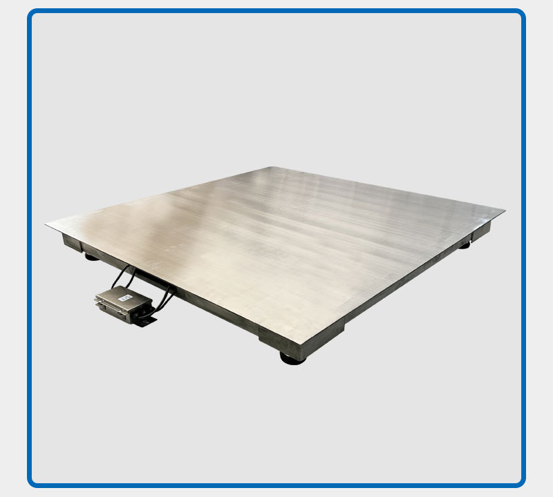 304 stainless steel with printed weighbridge 1 ton intrinsically safe explosion-proof weighbridge 2000kg waterproof weighbridge