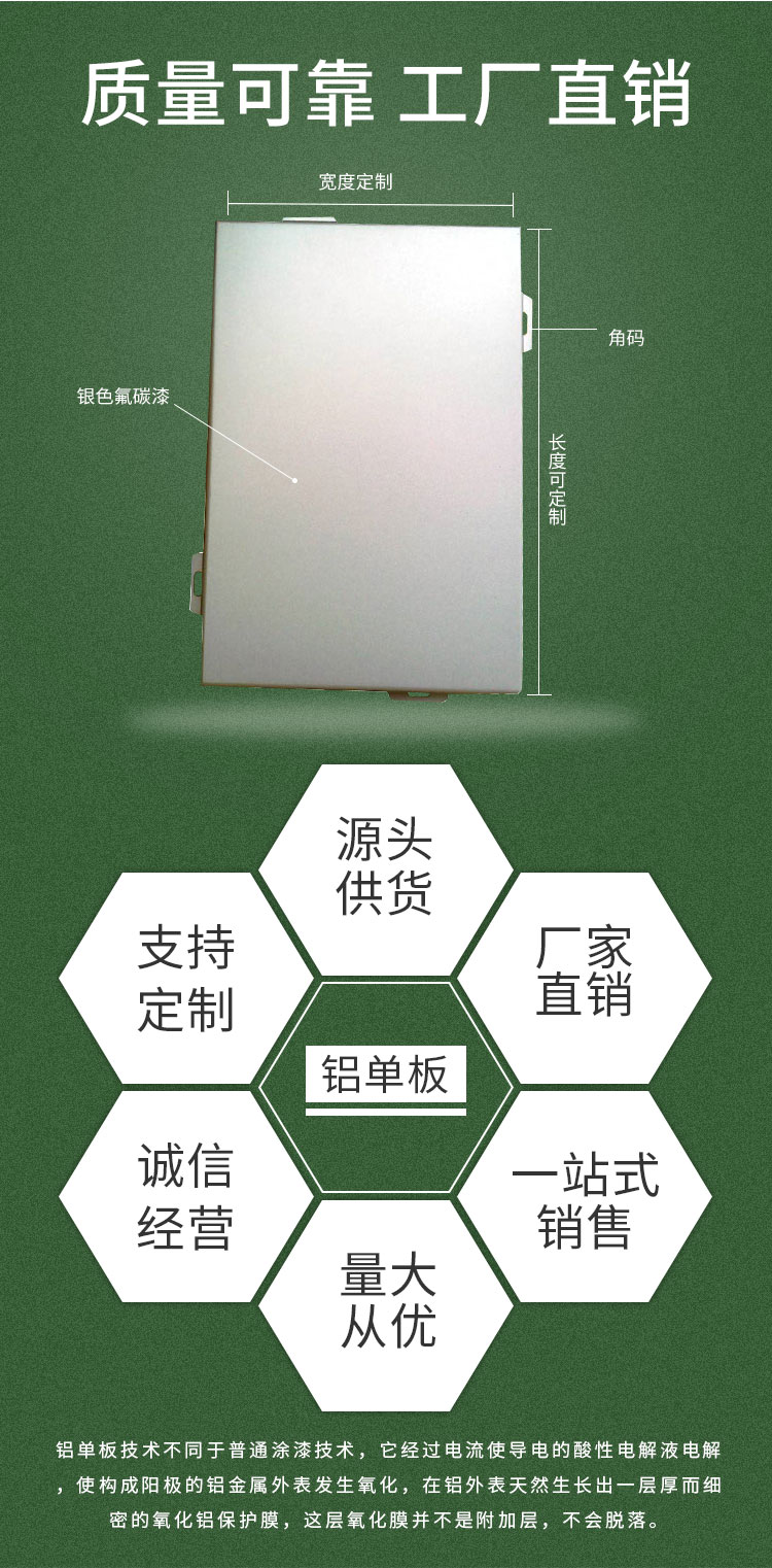 Aluminum veneer installation service area for highway toll station fluorocarbon ceiling shaped aluminum panel