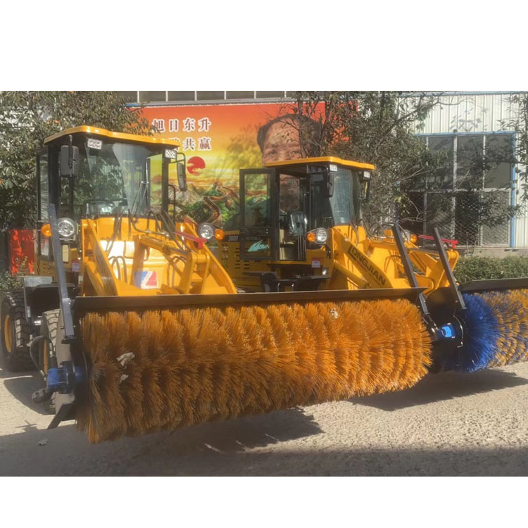 2022 New Snow Sweeper Snow Removal Vehicle Use Longjian Elevating Snow Cleaning Equipment for Mixing Station on Snowy Roads