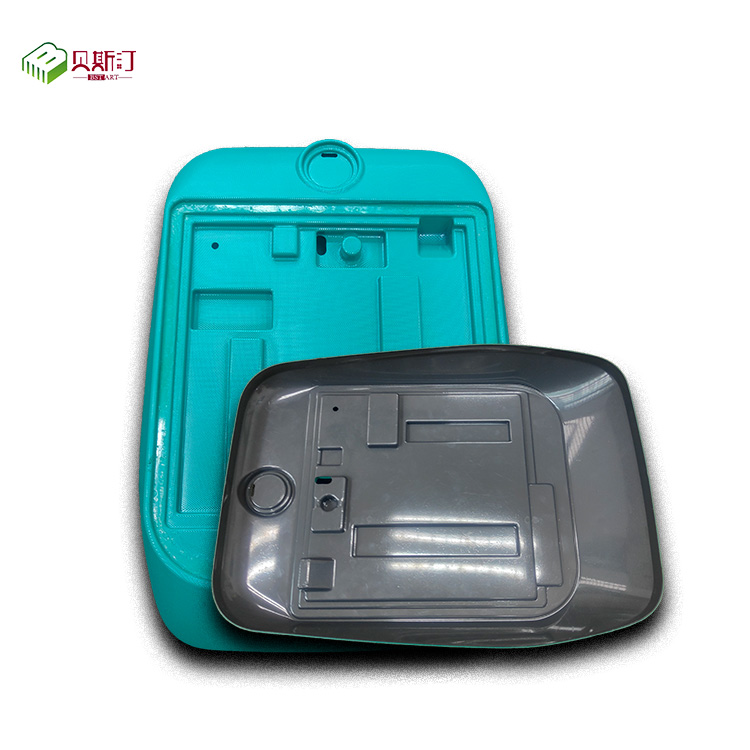 Vacuum forming of travel box shell, ABS coated with PC film, thick sheet, suction molding, pull rod, travel box, suction molding processing