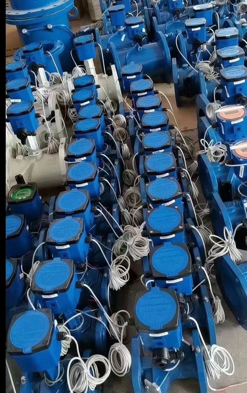 Yunhaifeng pipe section ultrasonic water meter DN200 flange connection protection level IP68 can be connected to various platforms