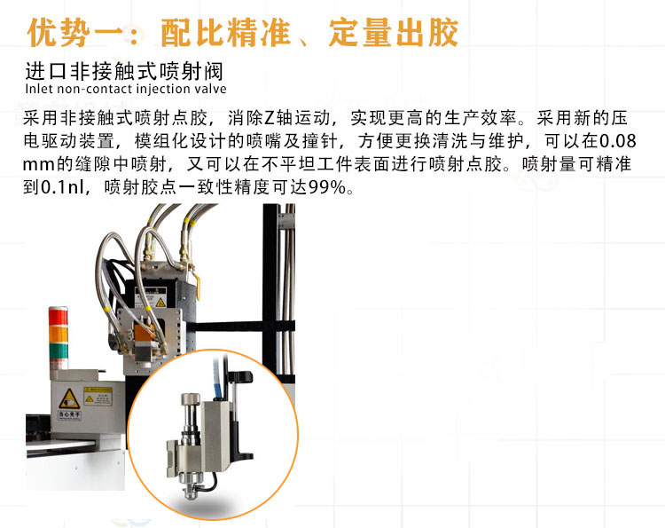 Large automatic production line UV coating and dispensing machine Xinhua intelligent lithium battery selective spraying machine