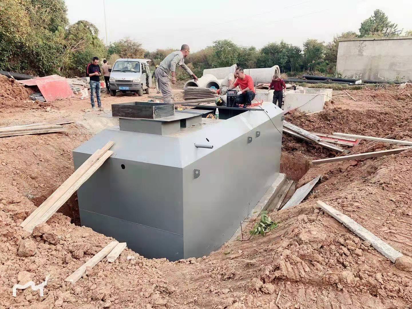 Underground living equipment integrated sewage treatment equipment rural sewage renovation