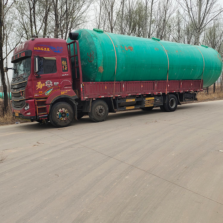 FRP septic tank manufacturer oil separator mechanically wound integrated wastewater tank