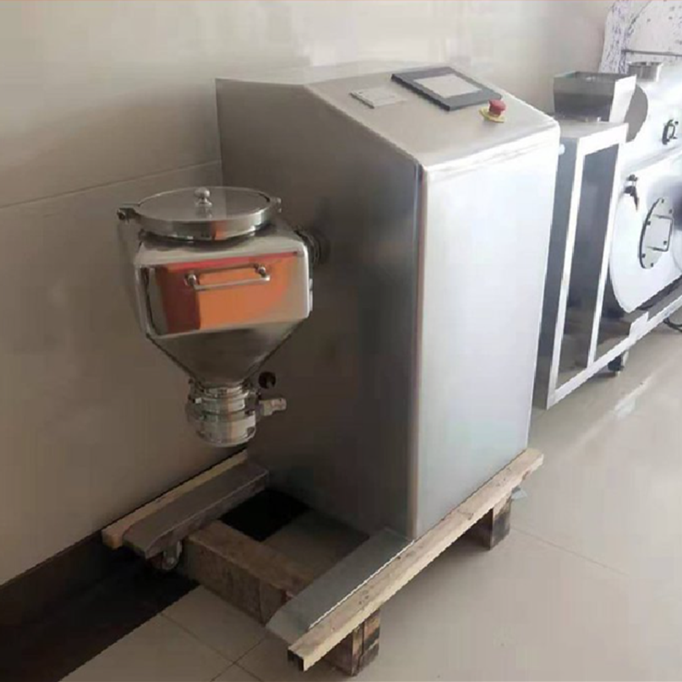 日翔干燥三维混料机 小型不锈钢方锥混合机 实验室用搅拌设备定制