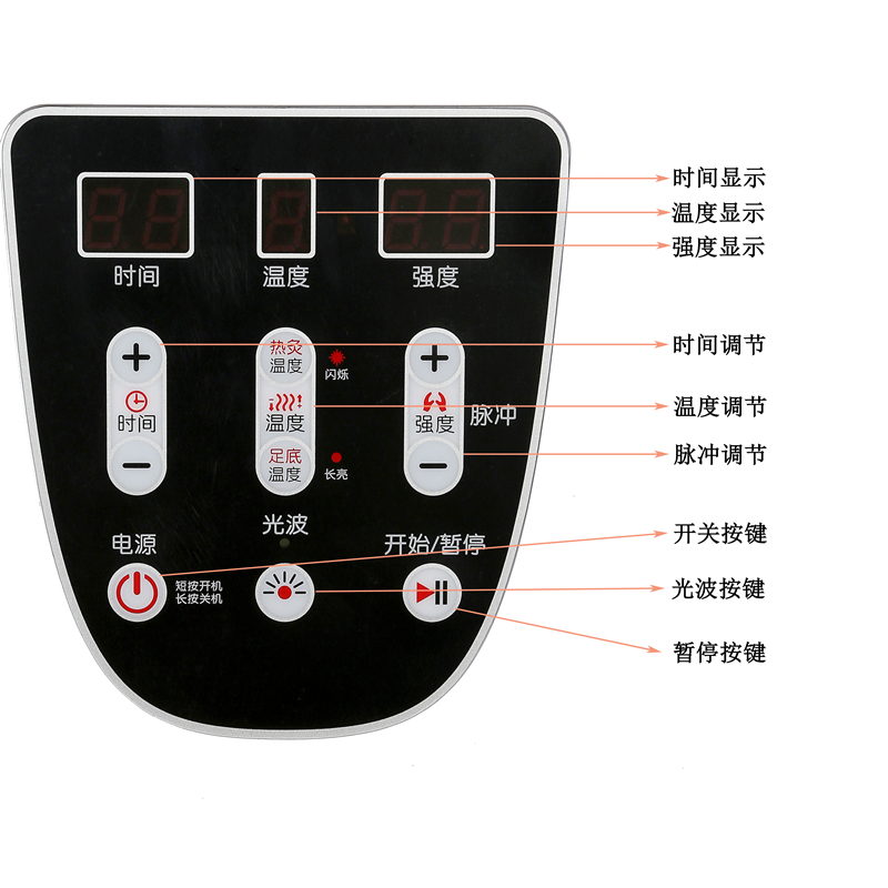 Physiotherapy instrument factory moxibustion fumigation instrument Far infrared sitting moxibustion instrument multi-function sitting fumigation instrument smokeless warm moxibustion instrument