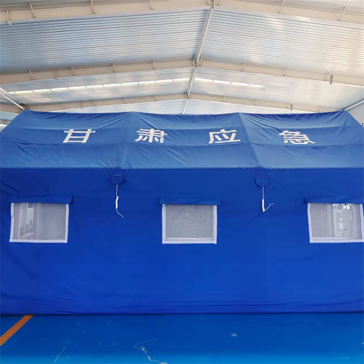 Jingcheng Blue Emergency Tent Customized Humanistic Design, Wind, Rain, Moisture, UV Resistant, Durable