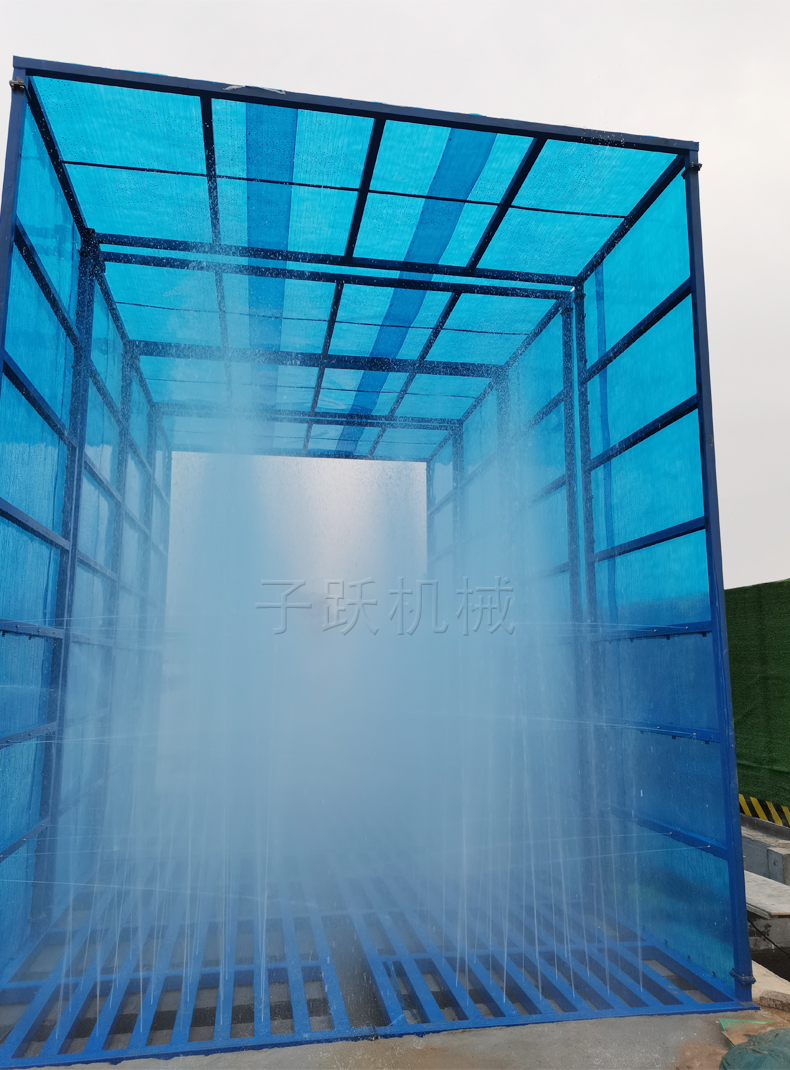 Fully enclosed car washing machine, construction site car washing machine, car washing platform, fully enclosed car washing machine, customizable