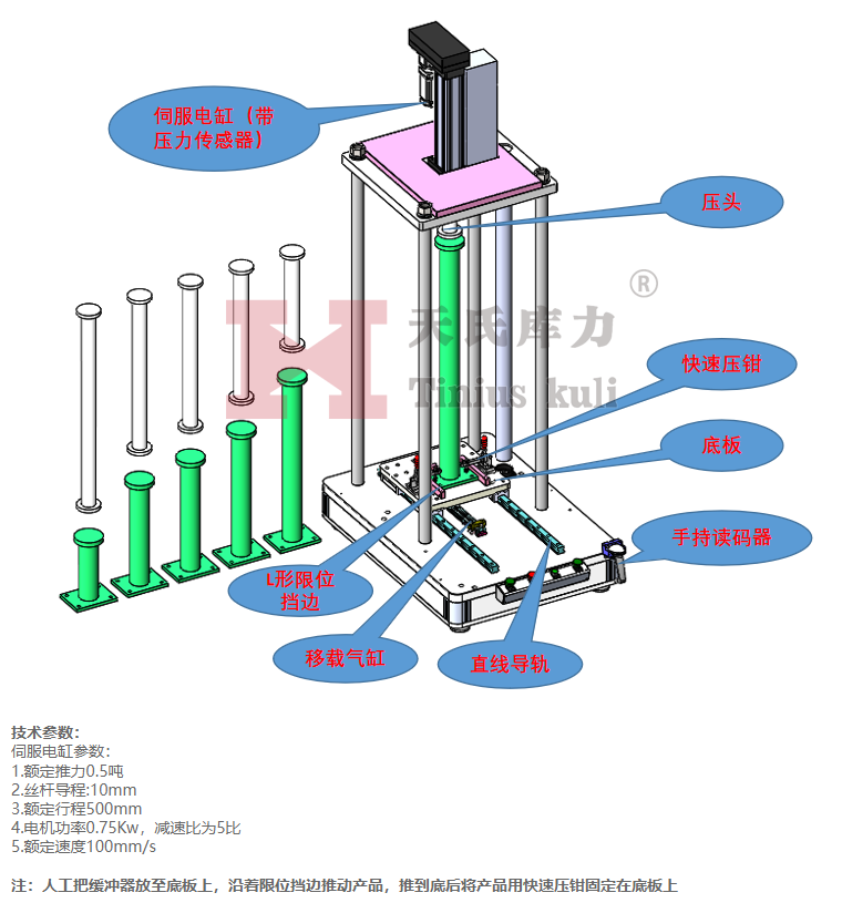 Hydraulic buffer pressure testing machine Pressure testing machine Compressive strength testing machine