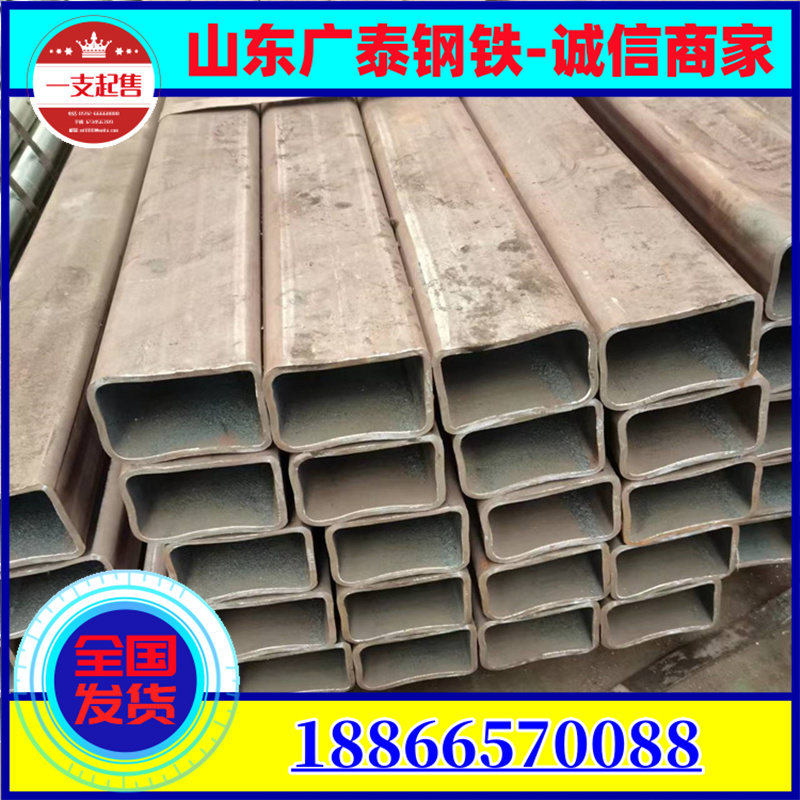 National standard Q355B low alloy square tube 16MN rectangular tube large diameter thick wall hot-dip galvanized square tube