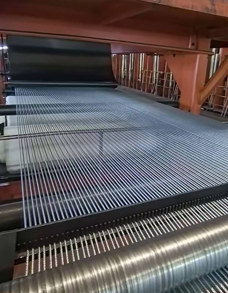 六厂高耐磨输送带 提升机胶带 破断力强伸缩小 可定制