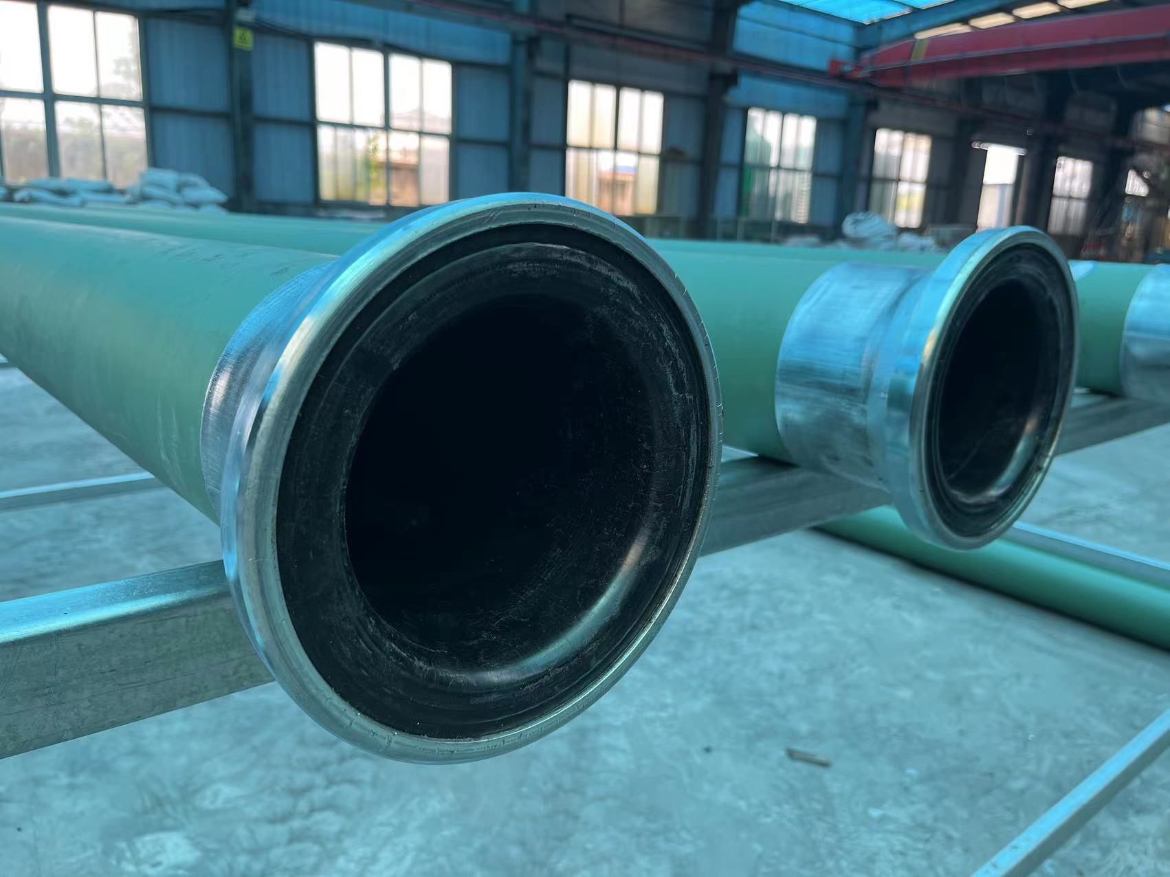 Selected manufacturer of polyethylene wire mesh skeleton pipes for coal mines, Qi Keyuan