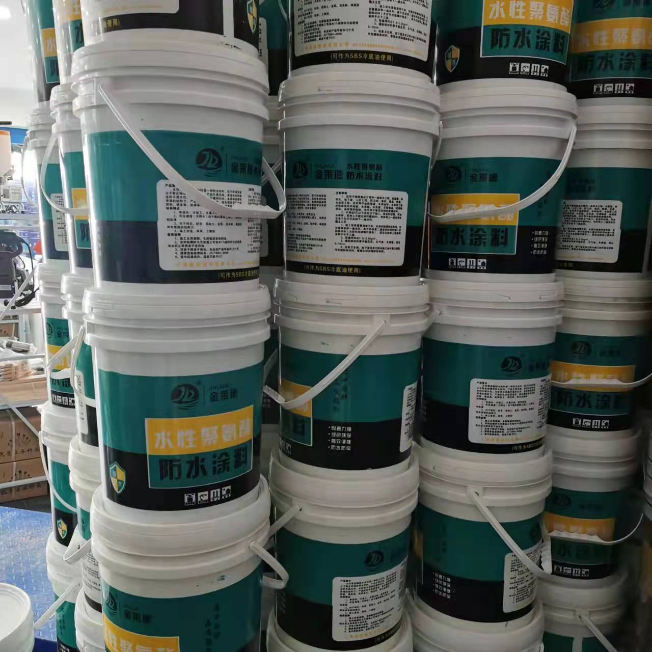 Jinlaide water-based polyurethane waterproof coating, polymer waterproof film, widely used for impermeability and compression resistance