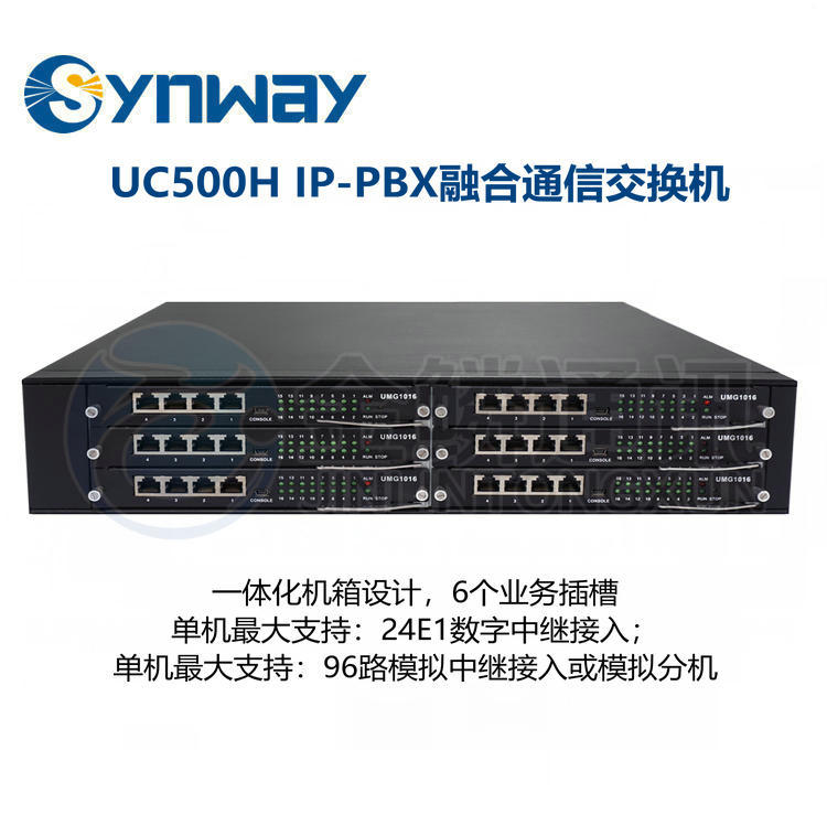 Sanhui UC500H IP-PBX Integrated Communication Switch IP Group Telephone Localization Private Network Voice Transformation