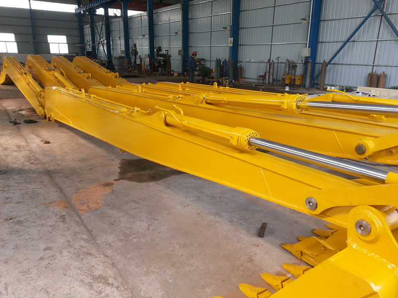 Hook arm modification factory caisson extension arm demolition arm excavator height demolition 12-42 meter arm production