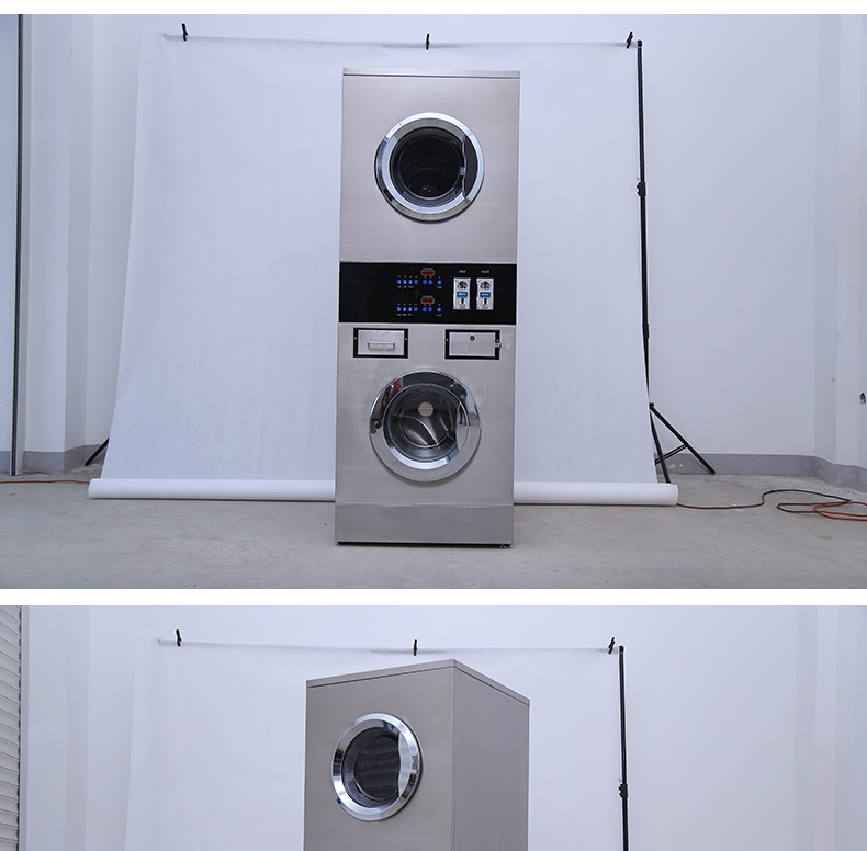 Xinlixing Commercial Coin Swiping Card Drum Washing and Drying Machine Coin Washing and Drying Integrated Machine