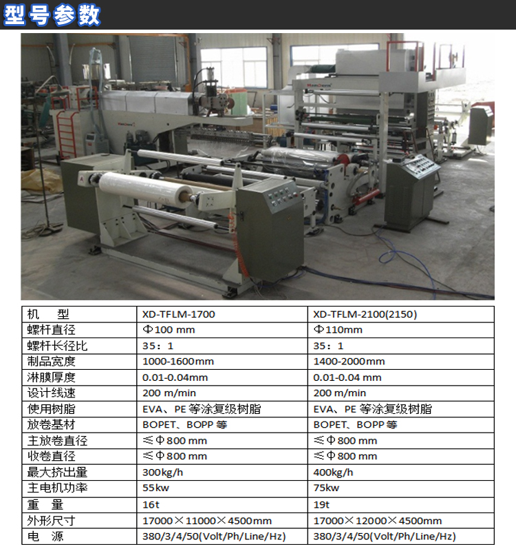 High speed single sided double-sided paper plastic coating machine PP non-woven woven woven bag coating and coating composite unit