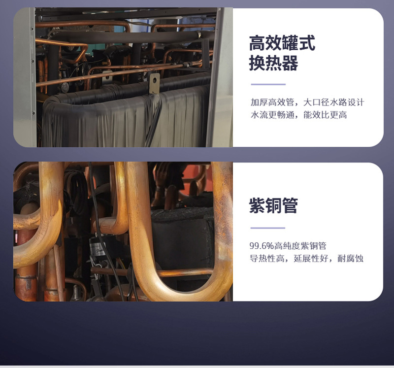 Large commercial air heating equipment, hotels, schools, factories, dormitories, multiple noise reduction technologies