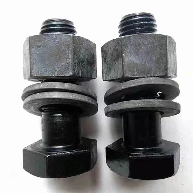 Supply of high-strength blackened 10.9S connecting pair torsional shear type screws for steel structure large hexagonal bolts