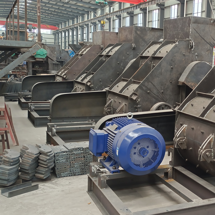 Double stage bottom less crusher 2PC1000x800 coal gangue crusher capable of wetting and sticking materials Hengxingrong