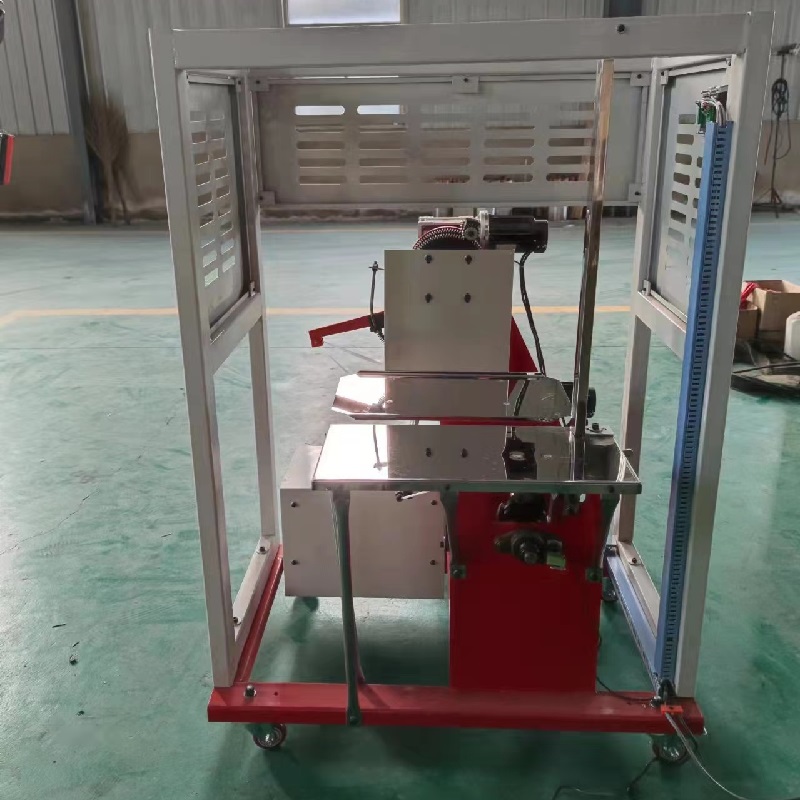 Fully automatic end with PE bundling plastic rope, cardboard box packaging, cloth bundling machine, rope tying machine