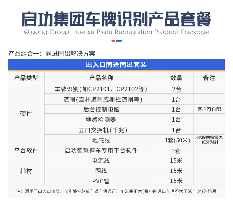 Qigong Parking Lot Intelligent License Plate Number Recognition Payment Locomotive Vehicle Interception Barrier System Vehicle Entry and Exit Gate Machine