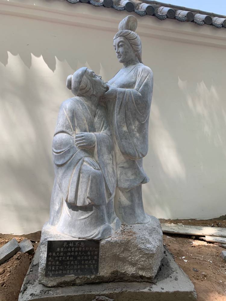 景观古代人物雕刻 石雕观音雕像 法制学校雕塑 厂家有现货