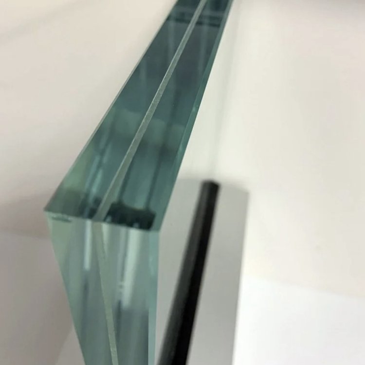 5+5pvb laminated glass plain white ultra white double tempered safety glass with multiple sizes available