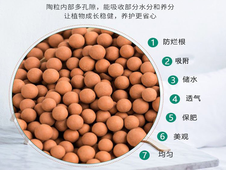 Ceramic Particle Water Treatment for Colored Ceramic Balls in Flower Seedling Cultivation, Maifan Stone Balls for Sprinkler Water Purification, Electric Stone Balls