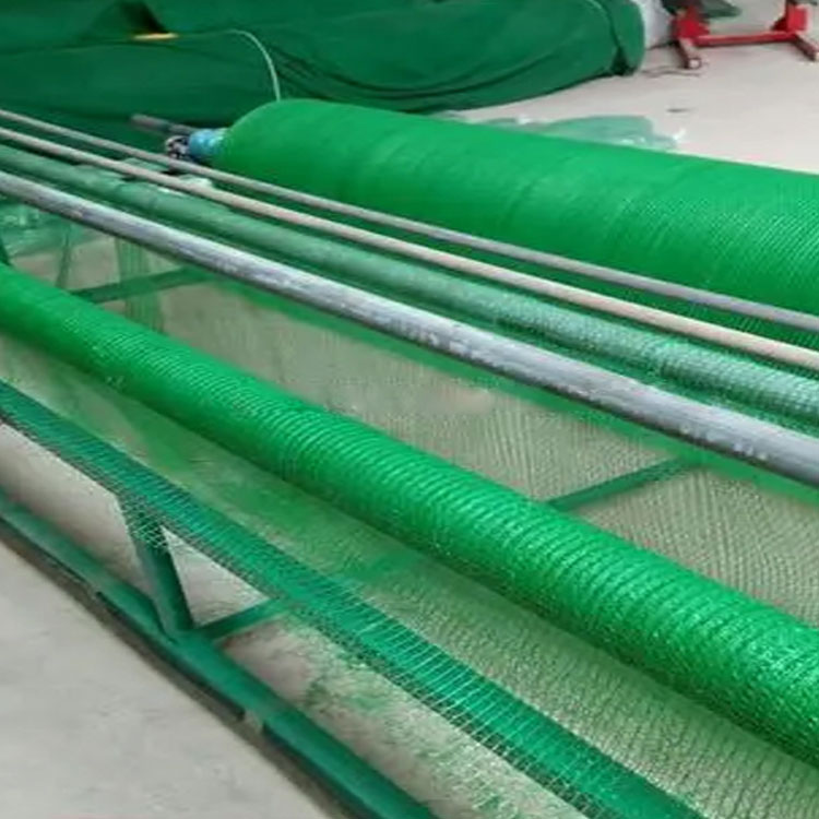 Polyethylene 2000 mesh six needle covered earth net, green covered earth dust net, construction site green net