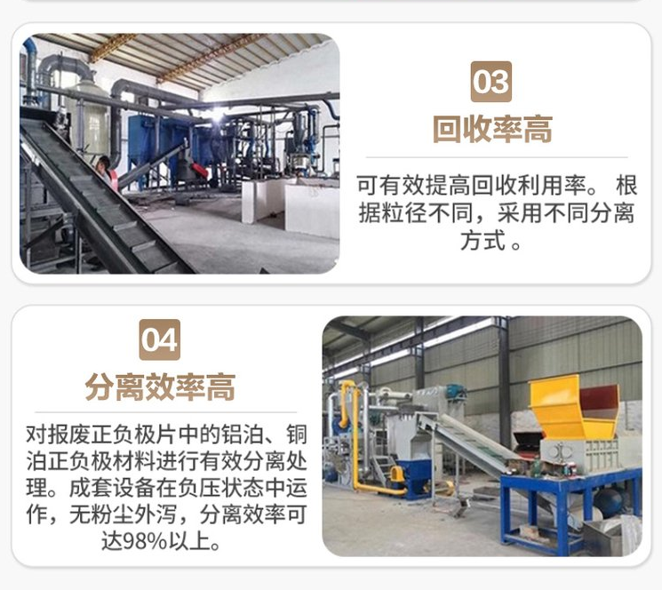 Maoxing New Type Lithium Battery recycling Powder Beating Equipment New Energy Battery Crushing and Decomposition Production Line